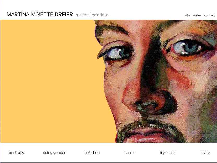 Homepage Martina Minette Dreier